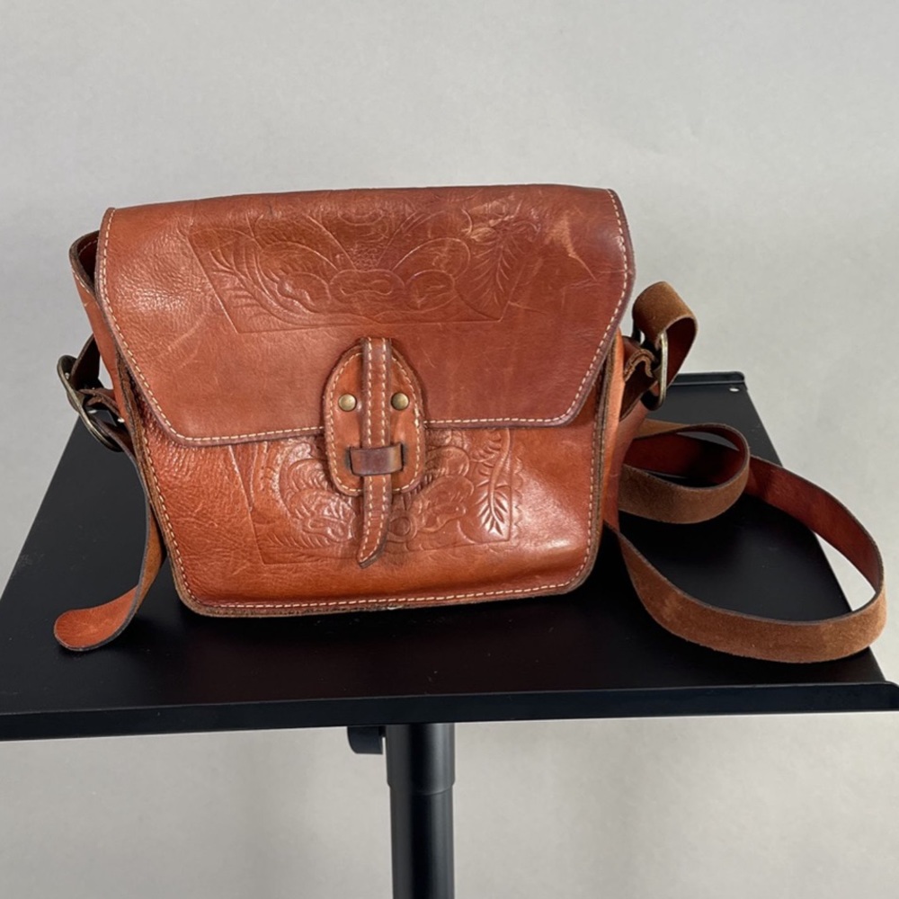 Patricia Nash Leather Crossbody Purse